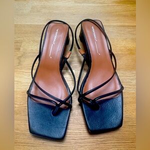 Intentionally Blank Low Heel Sandals